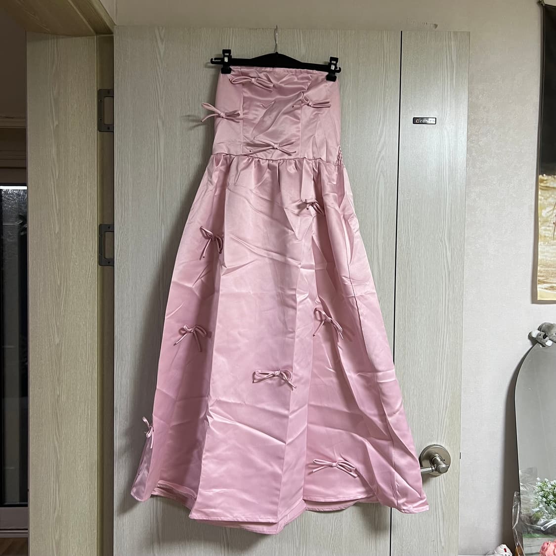 웨딩촬영 핑크 웨딩드레스 xs 상품이미지3