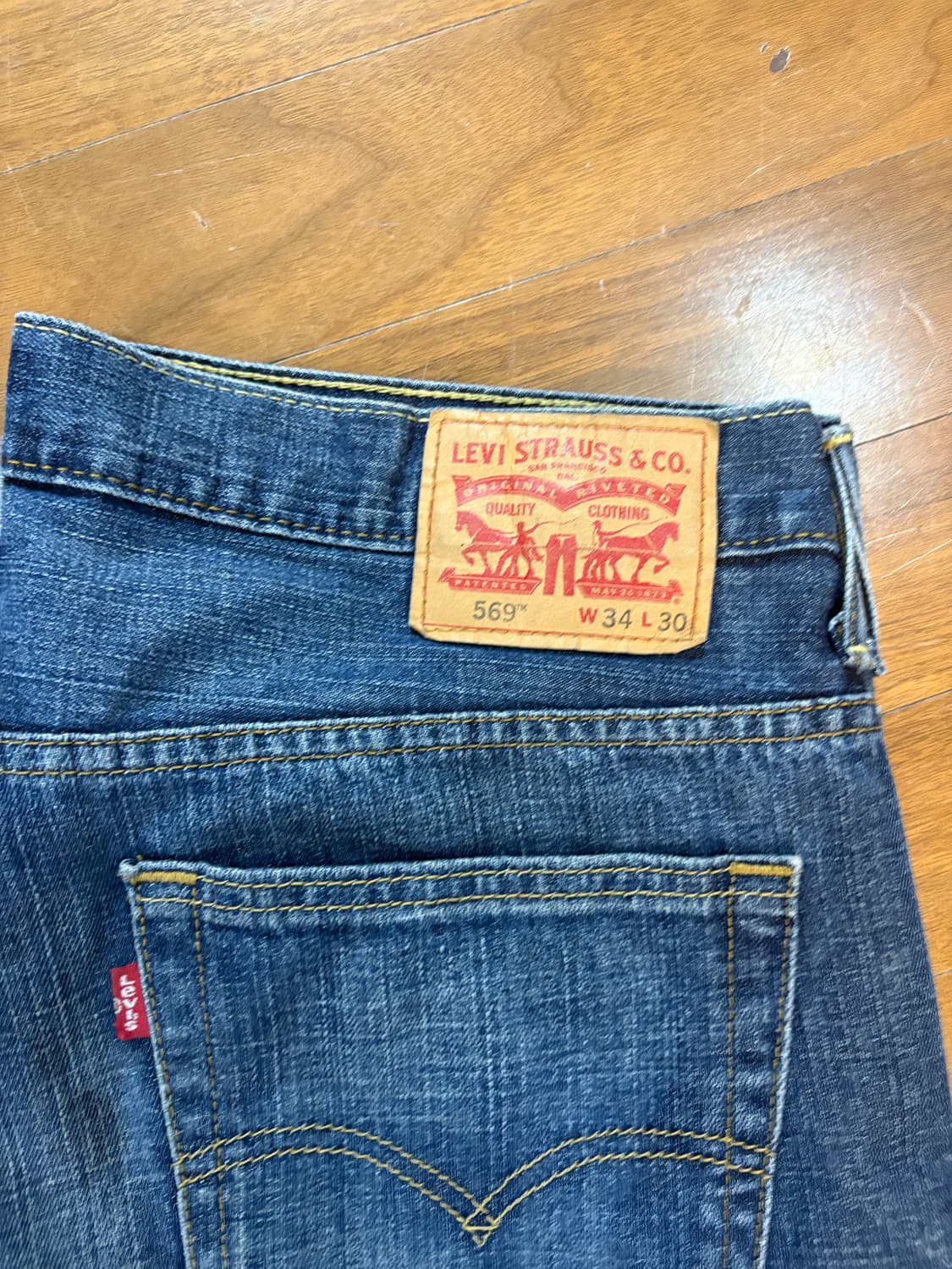 [LEVIS] 10s Levi's 569 루즈스트레이트핏 W34 L30 상품이미지5