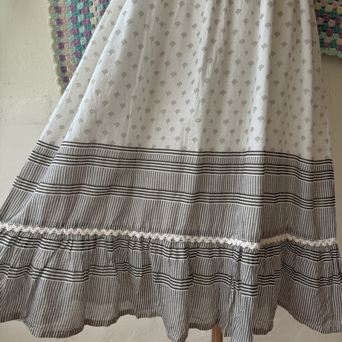 셀니빈티지 코지 원피스 스커트 투웨이 상품이미지6