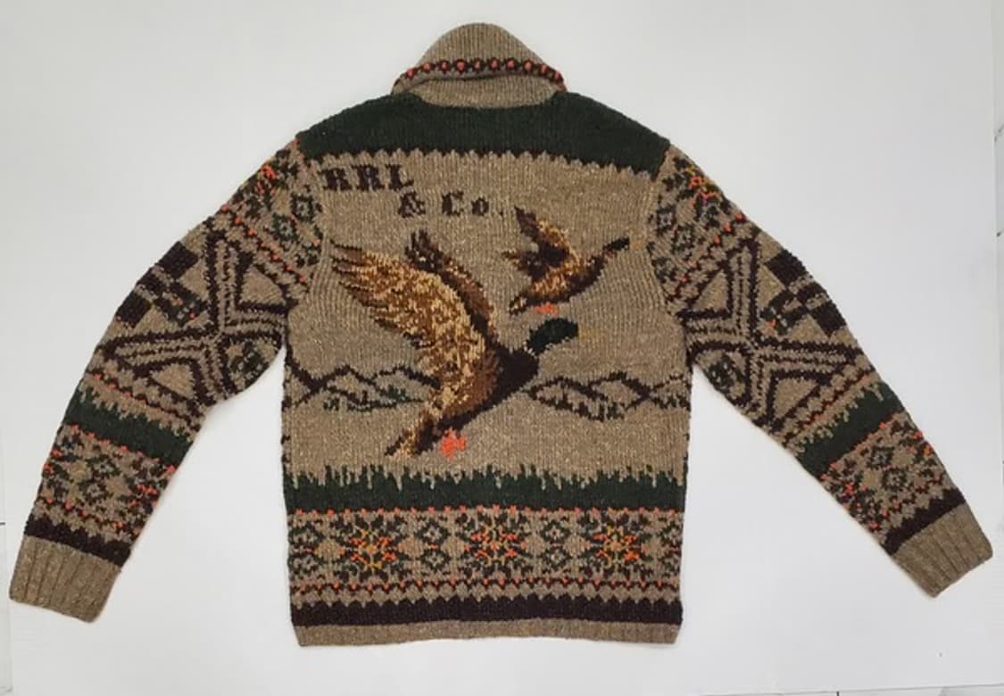 RRL 청둥오리 가디건 M 상품이미지2