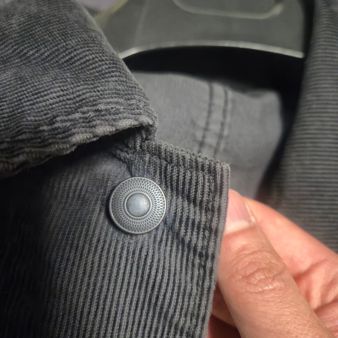 유니클로 코듀로이 재킷 L 사이즈 다크 그레이 상품이미지4