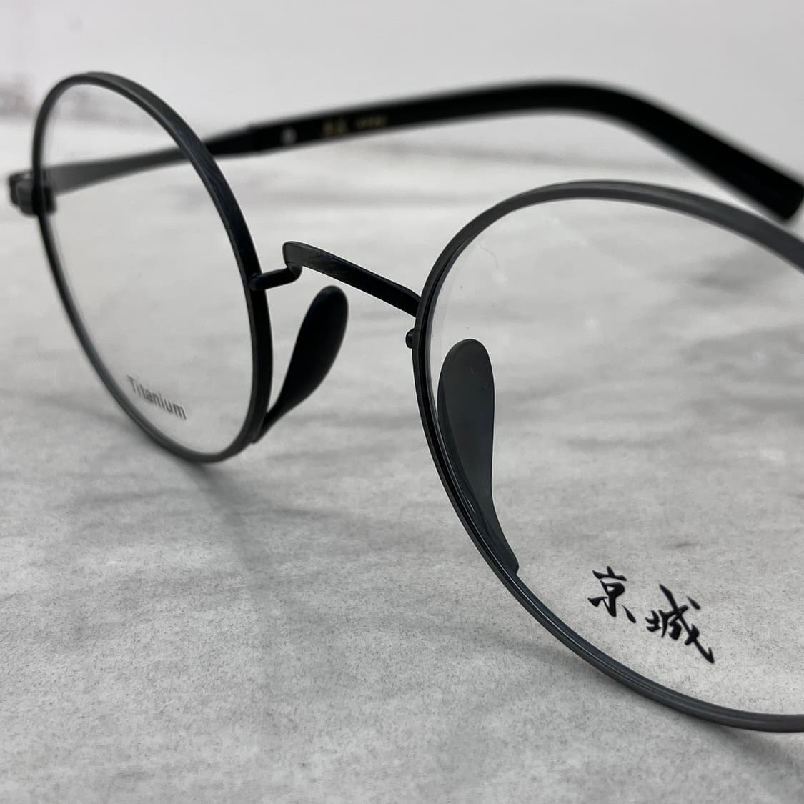 C29 경성 京城 어제1884 빈티지 실버 라운드 메탈테 안경 상품이미지5