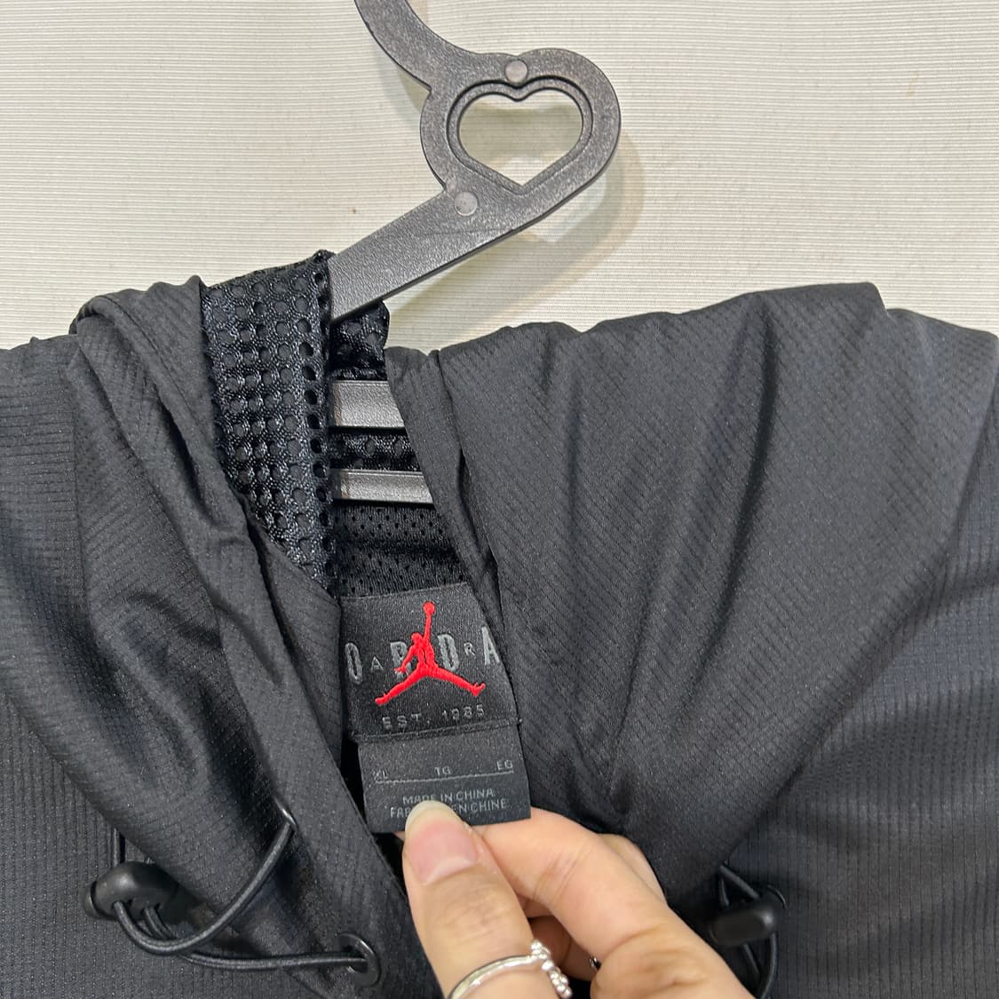 나이키 조던 점프맨 반집업 아노락 후드 바람막이 XL 105 상품이미지2