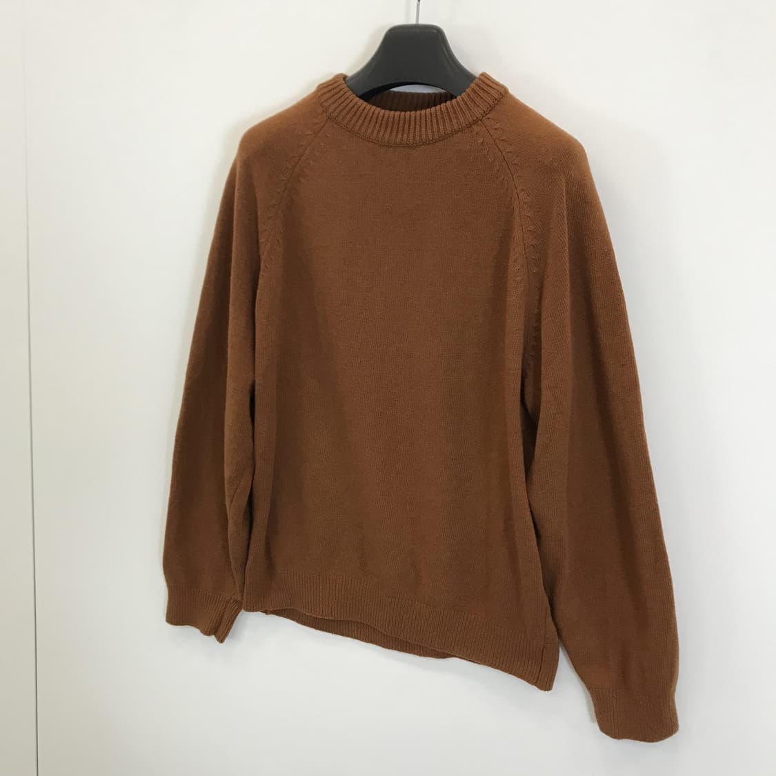 토마스모어 램스울 브라운 니트 [M] 상품이미지2