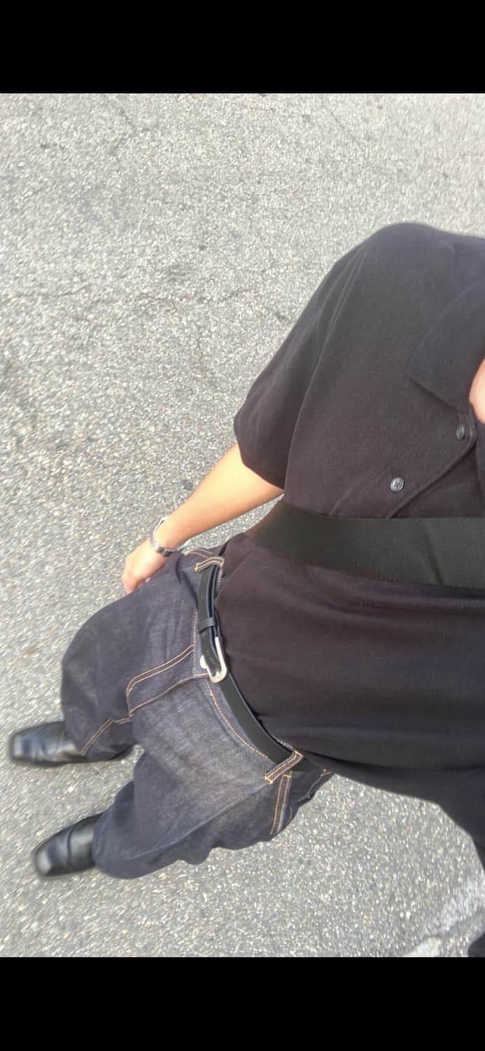 넌블랭크 생지 와이드팬츠 상품이미지2