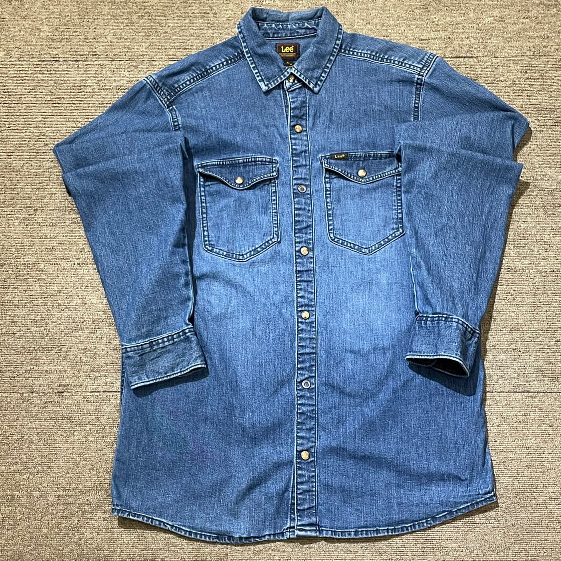 (S) Lee 리 코튼 데님 셔츠 상품이미지3