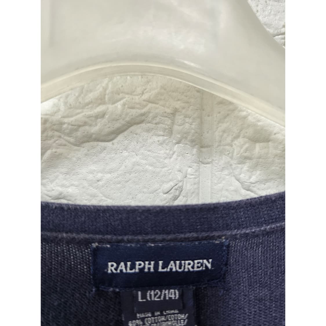 폴로 랄프로렌 네이비 가디건 14Y 성인S 상품이미지2