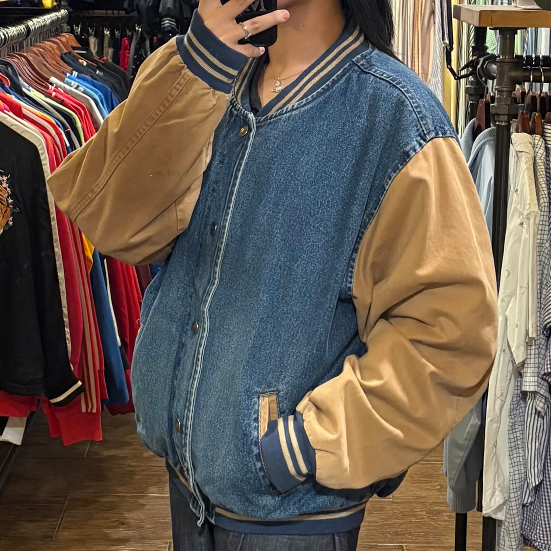 [HI] vtg 데님바시티자켓 상품이미지3
