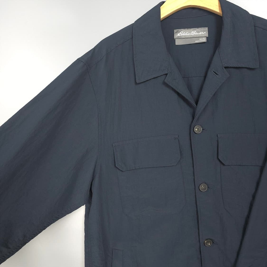 남성용 에디바우어 Eddie Bauer 사파리 셔츠 자켓 L 상품이미지3