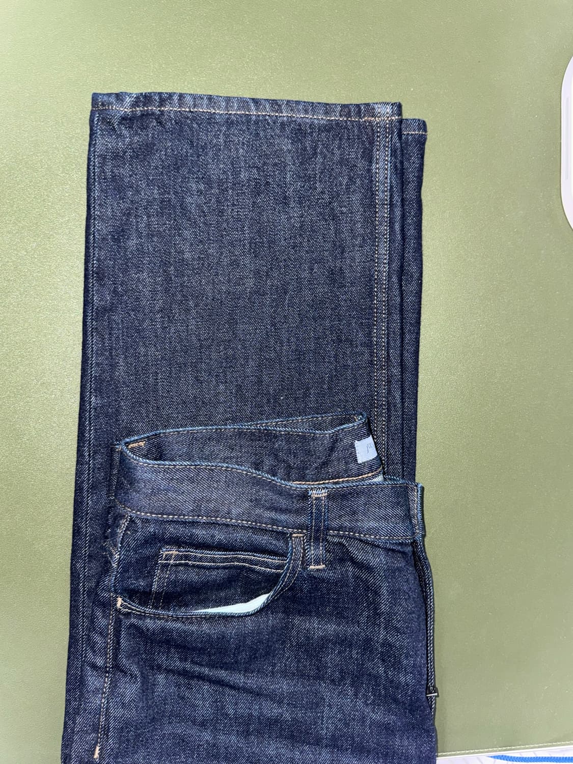 유니클로 JWA 스트레이트진 68 blue 32사이즈 상품이미지1