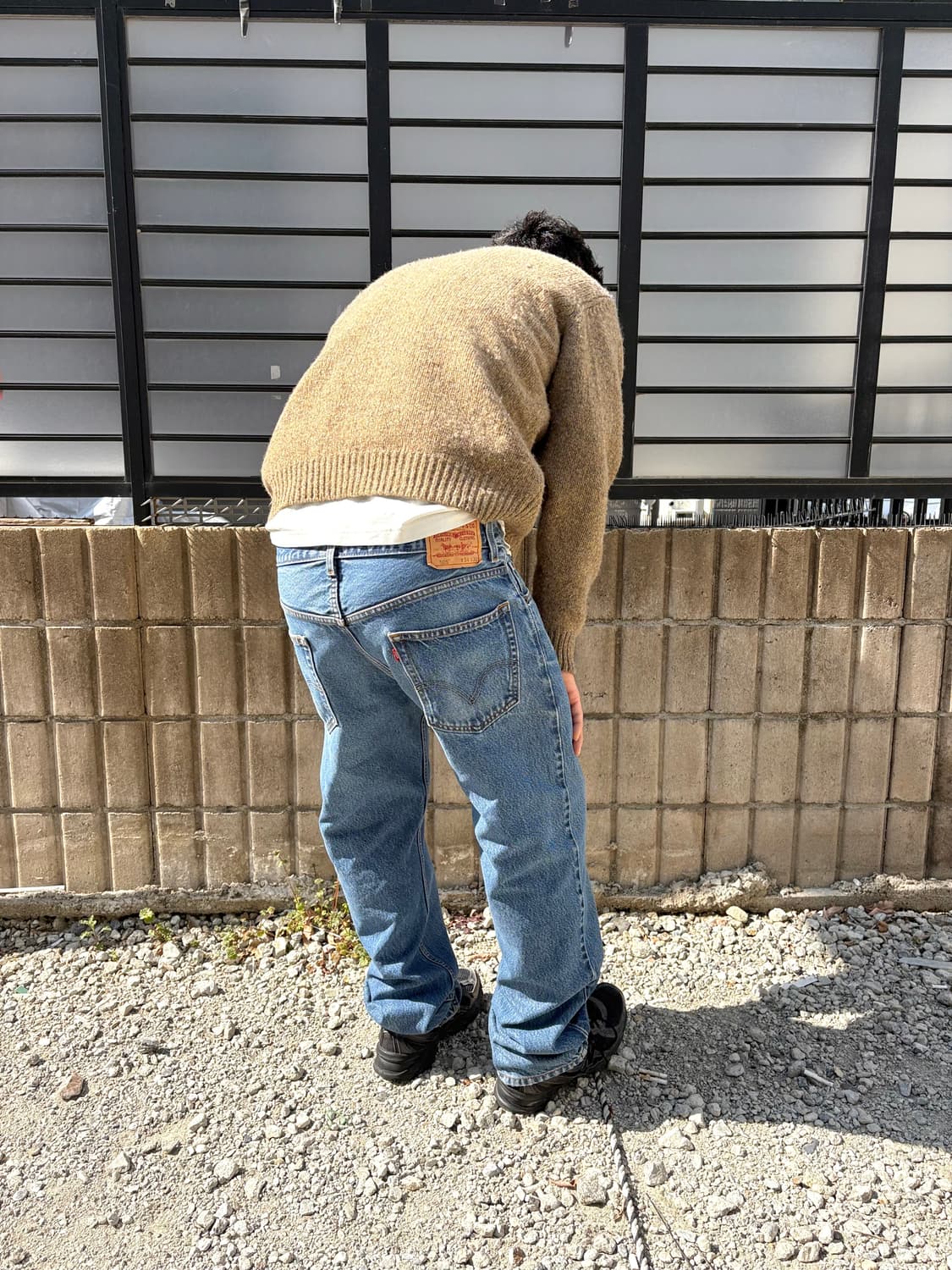 리바이스 505 데님 팬츠 34 상품이미지4