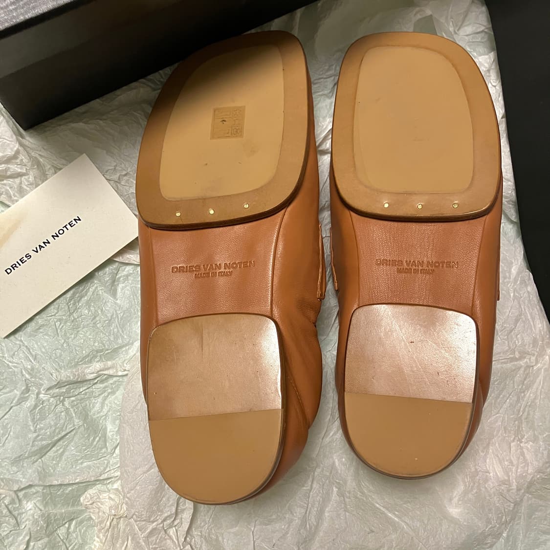 (미시착) 드리스반노튼 패디드 로퍼 43 상품이미지5