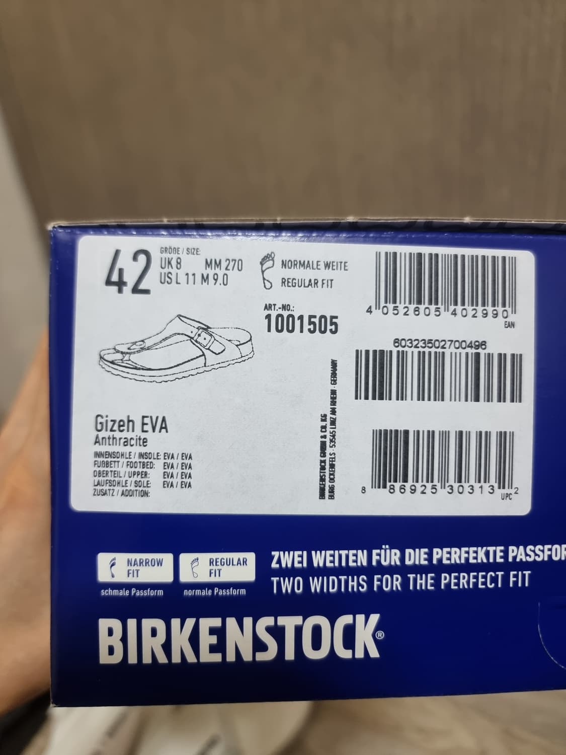 버켄스탁 지제 eva 270 사이즈 상품이미지6