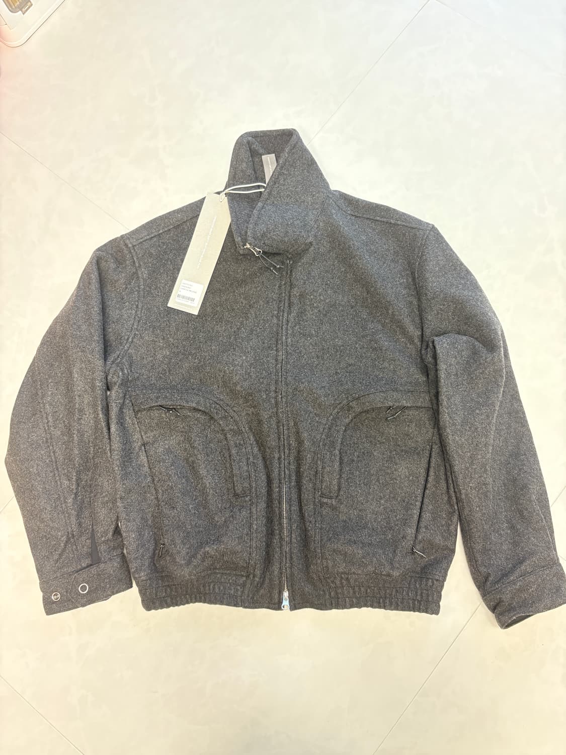 언어펙티드 울 블루즁 자켓 상품이미지3