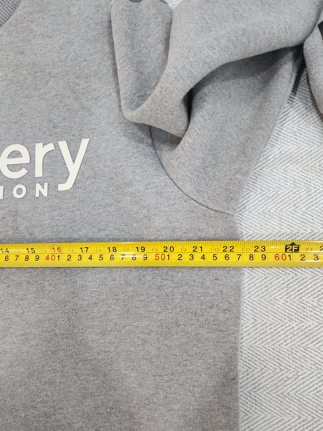 디스커버리 익스페디션 맨투맨 그레이 남성 105사이즈 상품이미지8