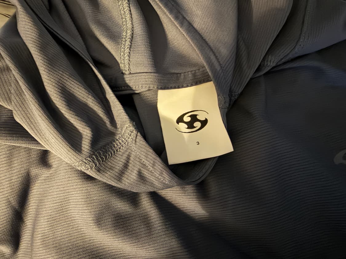 산산기어 후드 반팔티 블루 3 size 상품이미지6