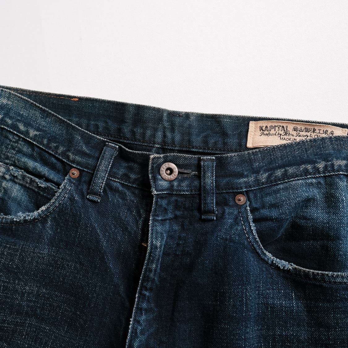 캐피탈 컨트리 15년도 한정 커스텀 데님팬츠 36(34-35)사이즈 상품이미지6