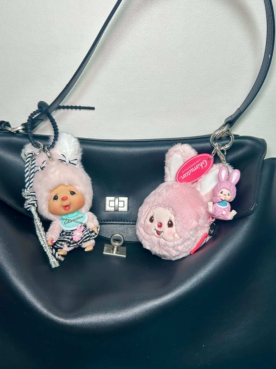 (51)몬치치🙊🐰정품 대두 치무탄 ✨💖체크스커트 상품이미지6