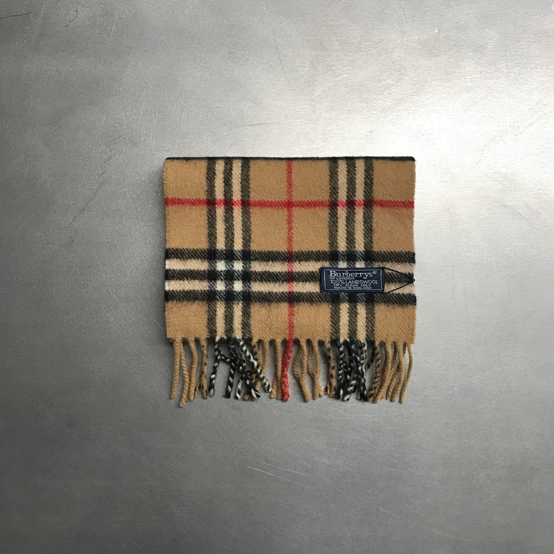 버버리 정품 램스울 머플러 베이지 상품이미지2