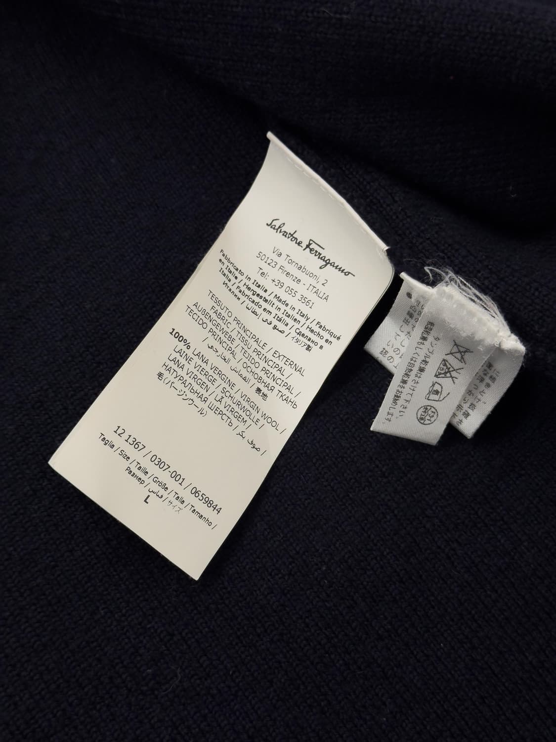 페라가모 니트 가디건 상품이미지8