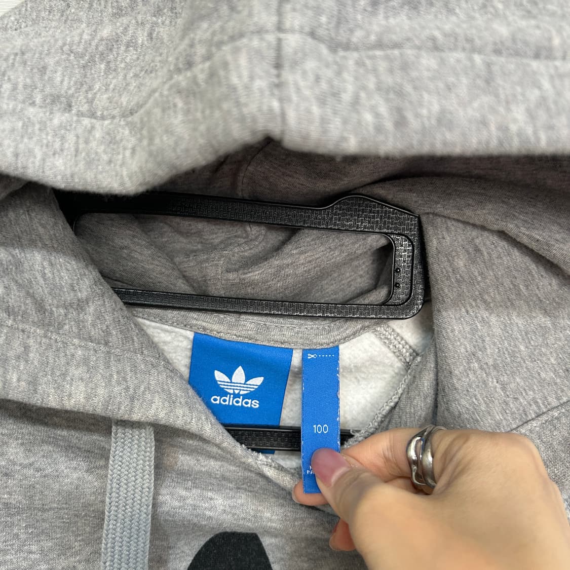 아디다스 남성 기모 후드티 100 상품이미지2