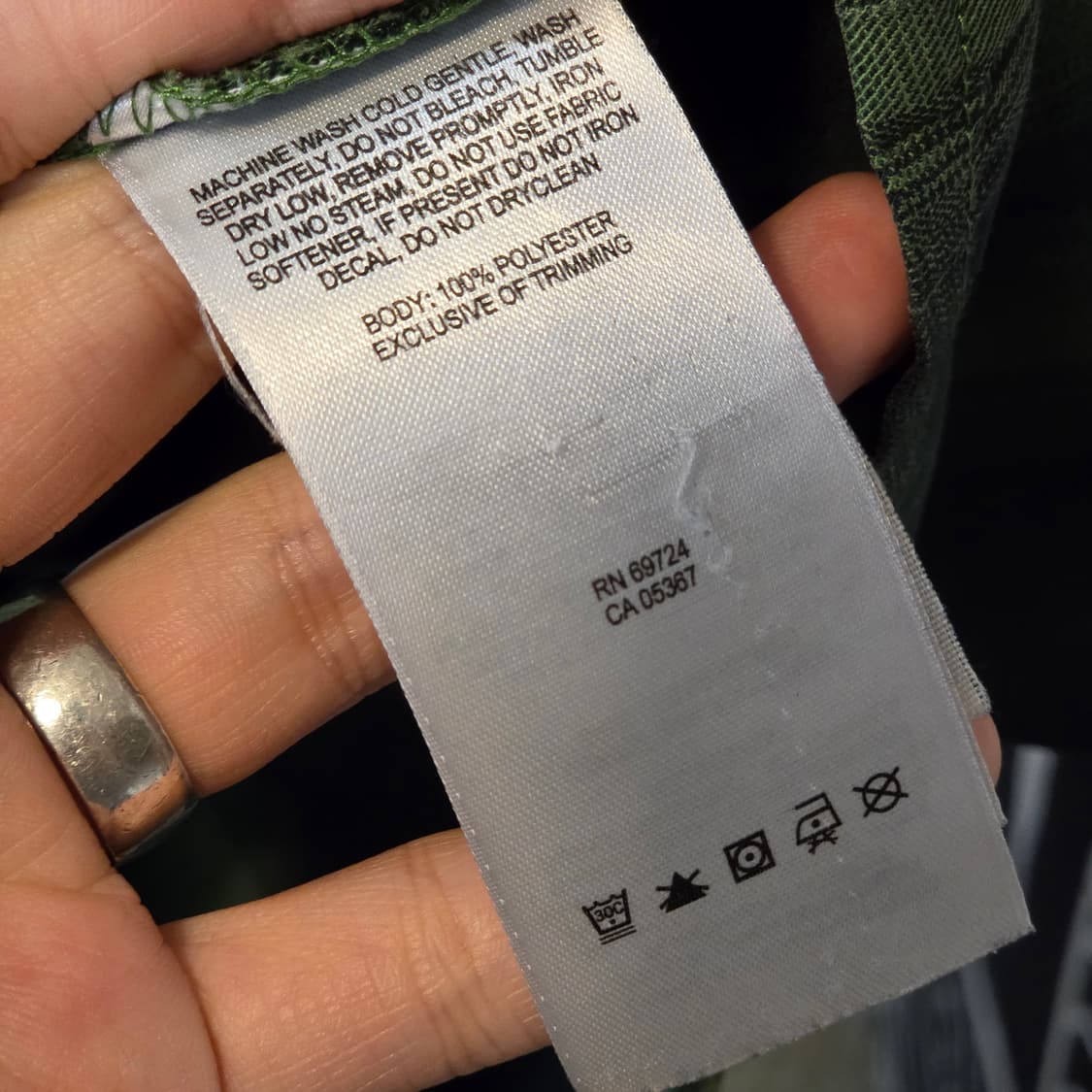 컬럼비아 그린 체크 셔츠 상품이미지8