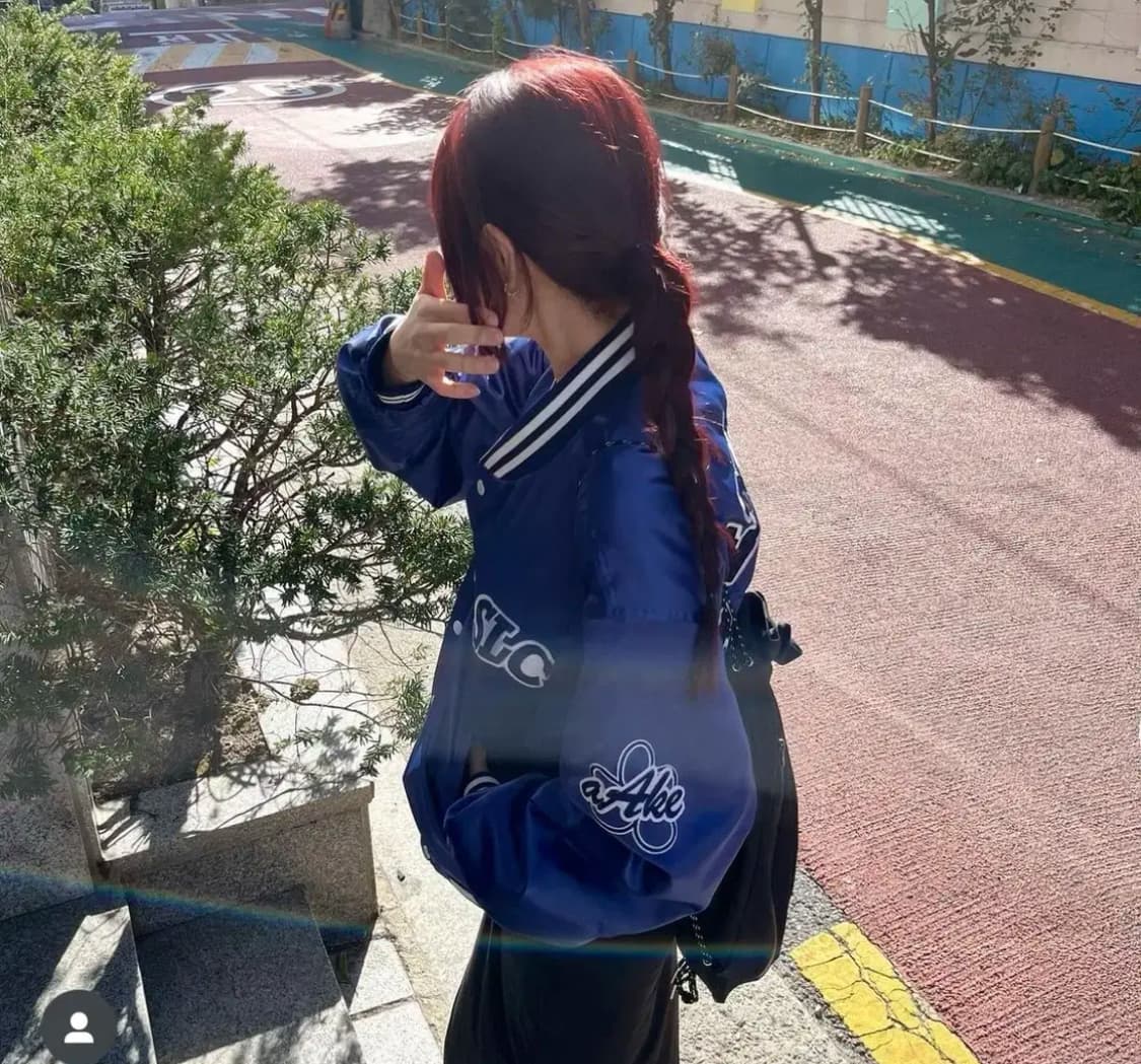 AAKE 아케 자체제작 로고 스타디움 바시티 자켓 상품이미지1