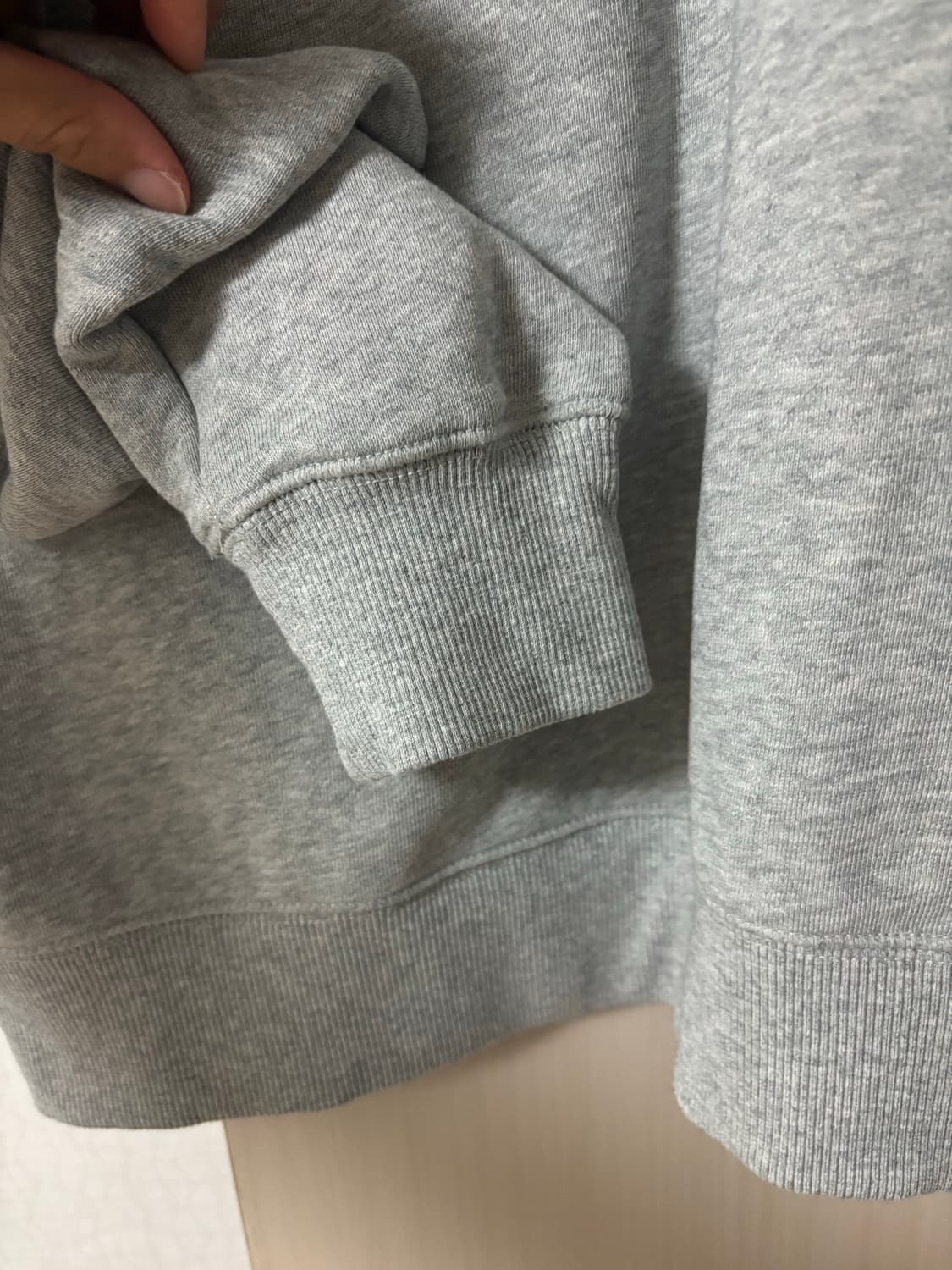 데우스 회색 맨투맨 상품이미지3