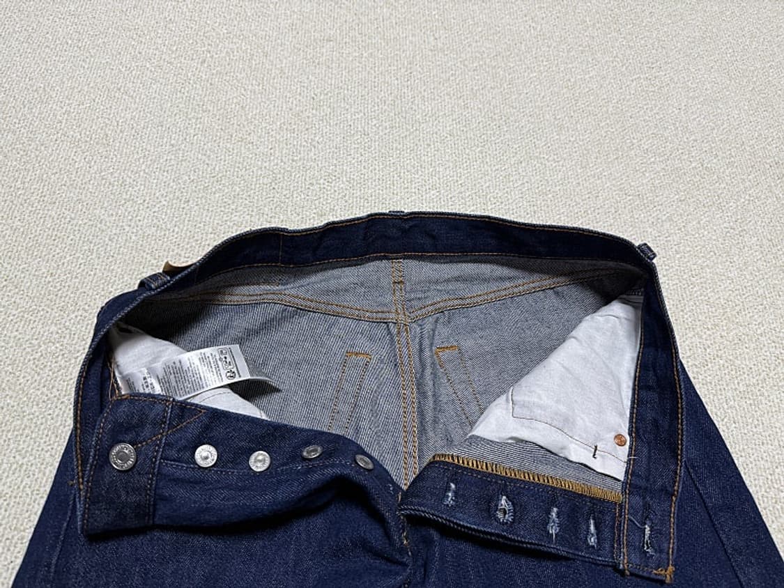 리바이스 501 청바지 남성용 34인치 상품이미지3