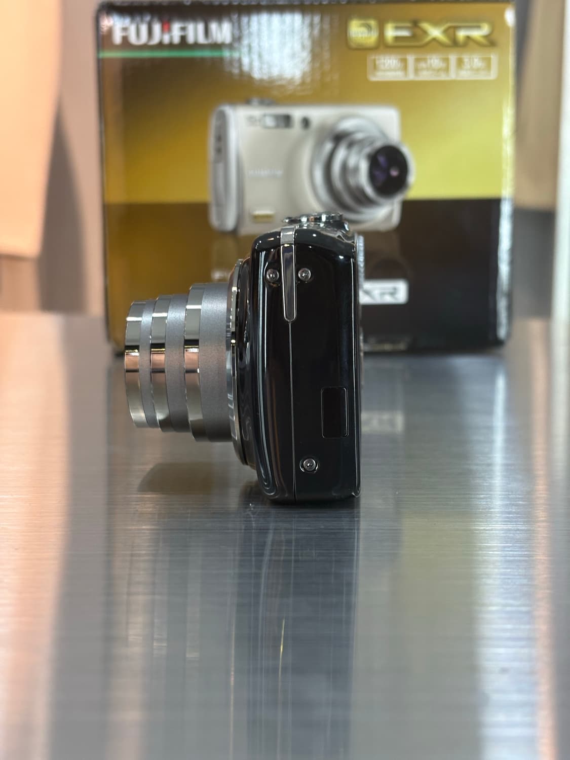 신품급/New배터리/풀박)후지필름 파인픽스 f80exr 블랙 빈티지디카 상품이미지5