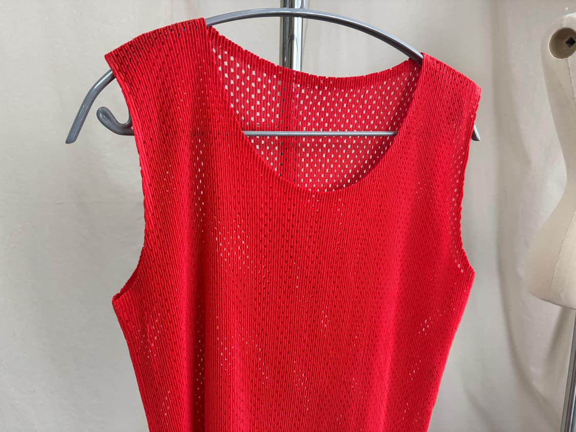 이세이미야케 Pleats Please 펀칭 플리츠 슬리브리스 상품이미지7