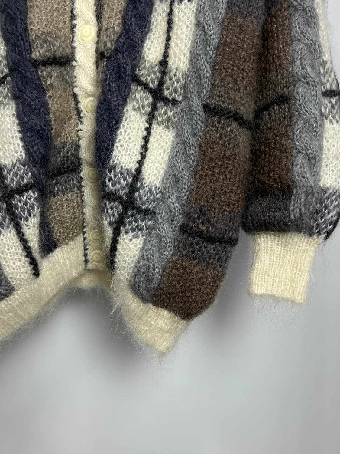 MOON LIGHT 핸드 니트 가디건 상품이미지4