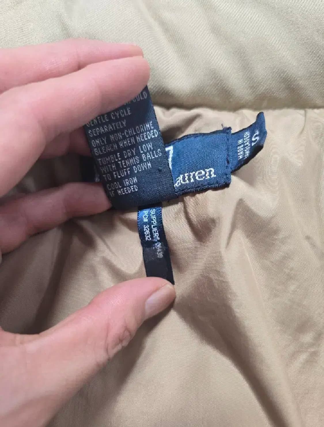 랄프로렌폴로 남성 덕다운 패딩 브라운 상품이미지10