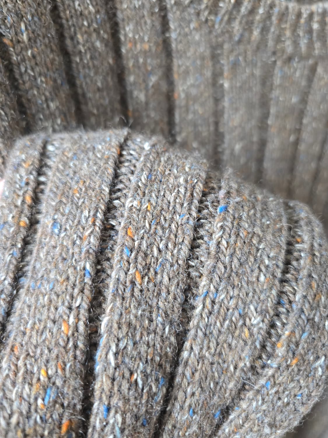 옥스포드 빈티지 네프 오버핏 울 니트 상품이미지7