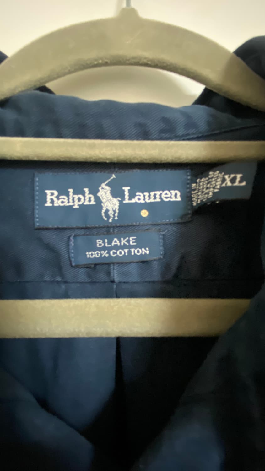 폴로 랄프로렌 네이비 반팔셔츠 XL 상품이미지2