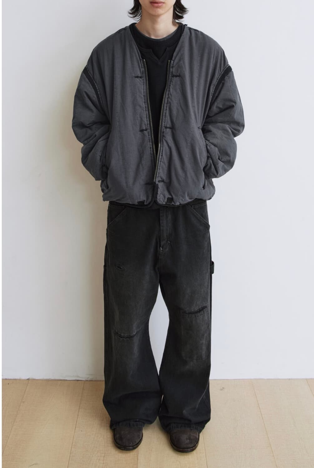 (4) 폴리테루 데미지드 카펜터 팬츠/뎀펜터/polyteru 상품이미지2