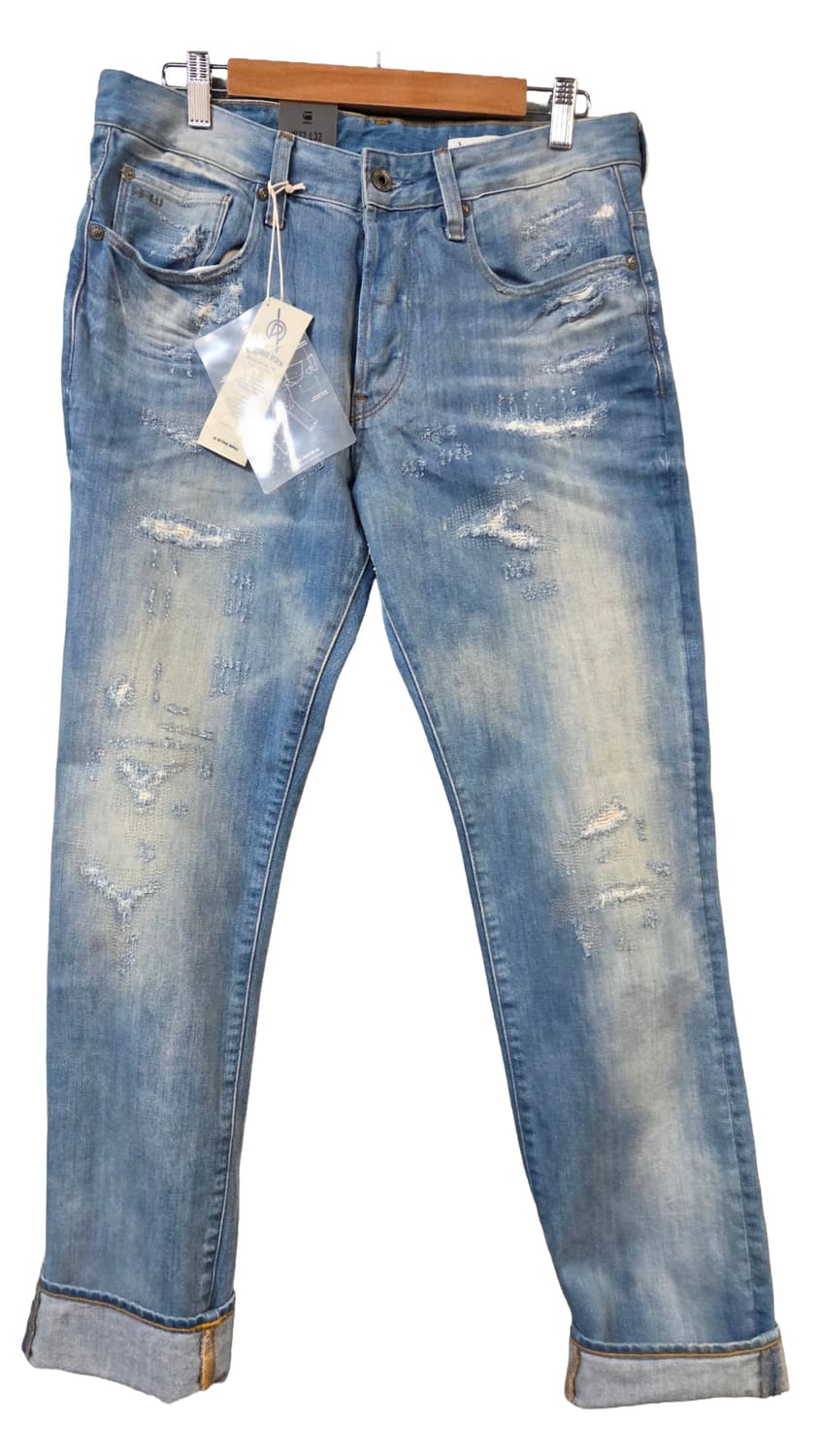 G-Star 디스트로이드 데님 청바지(W32/L32)남여공용 상품이미지1