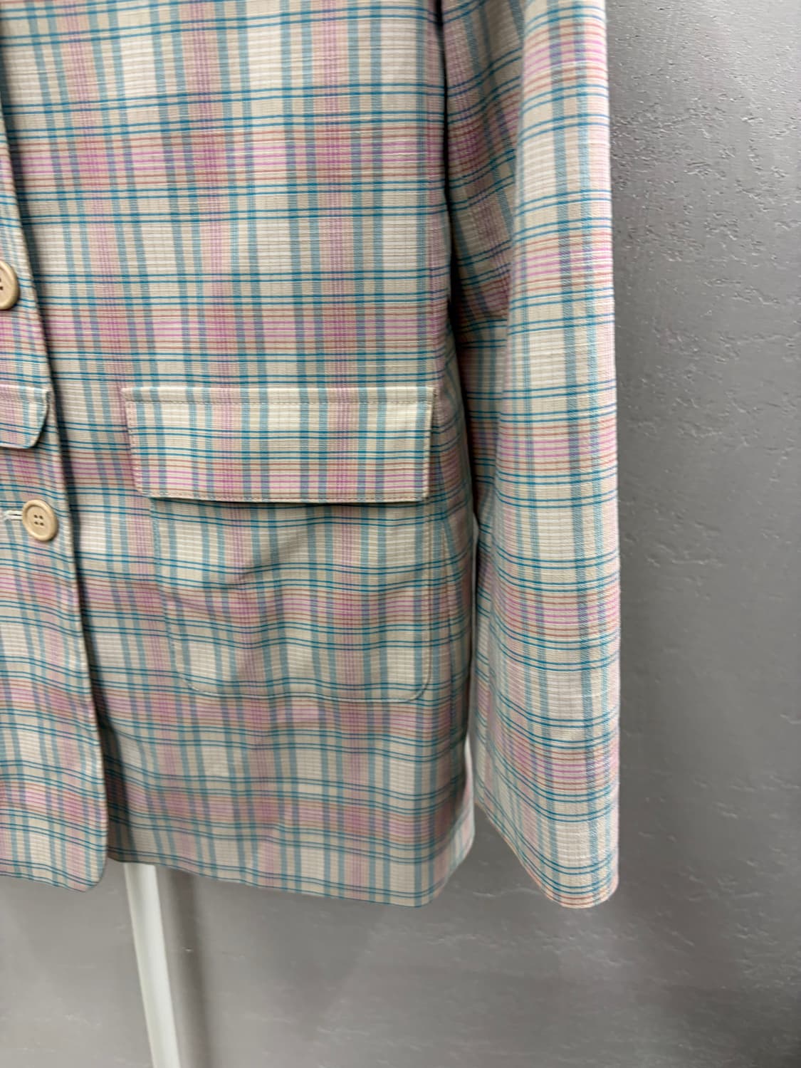 Sinoon vintage check jachet 상품이미지4