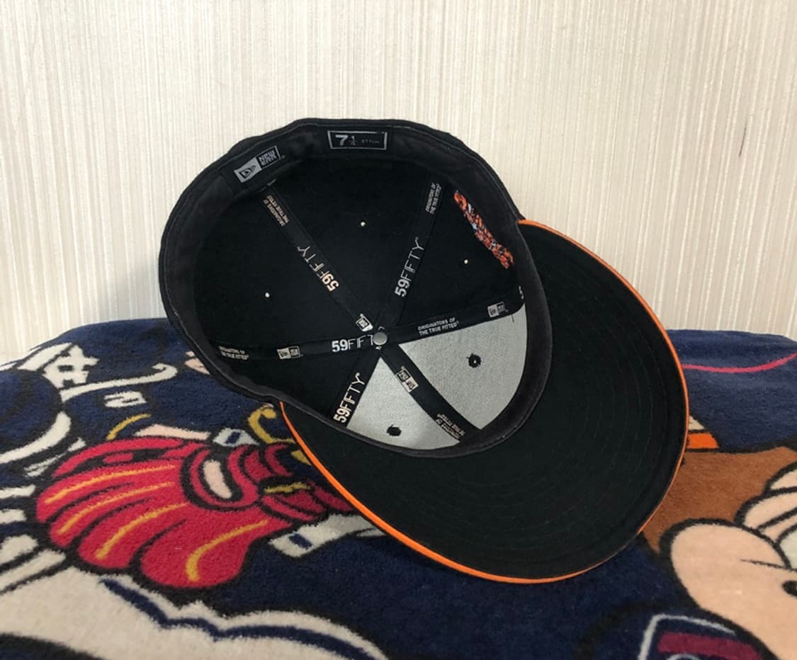 KBO 뉴에라 롯데자이언츠 구형모자/캡 7 1/4(57.7cm) 상품이미지9