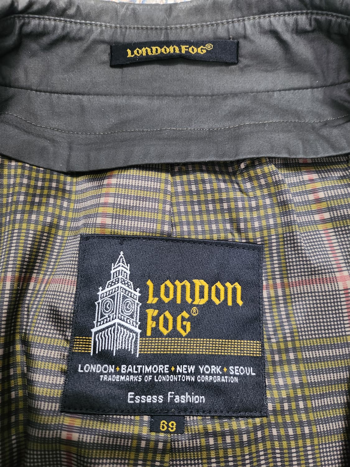 런던포그 진브라운 롱 트렌치 코트 (105-108) 상품이미지6