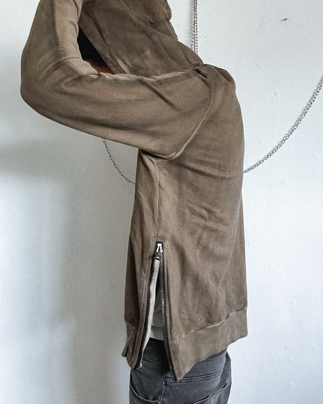 발망 데카르넹 11SS 가먼트워시 크레스트 후드집업 상품이미지4