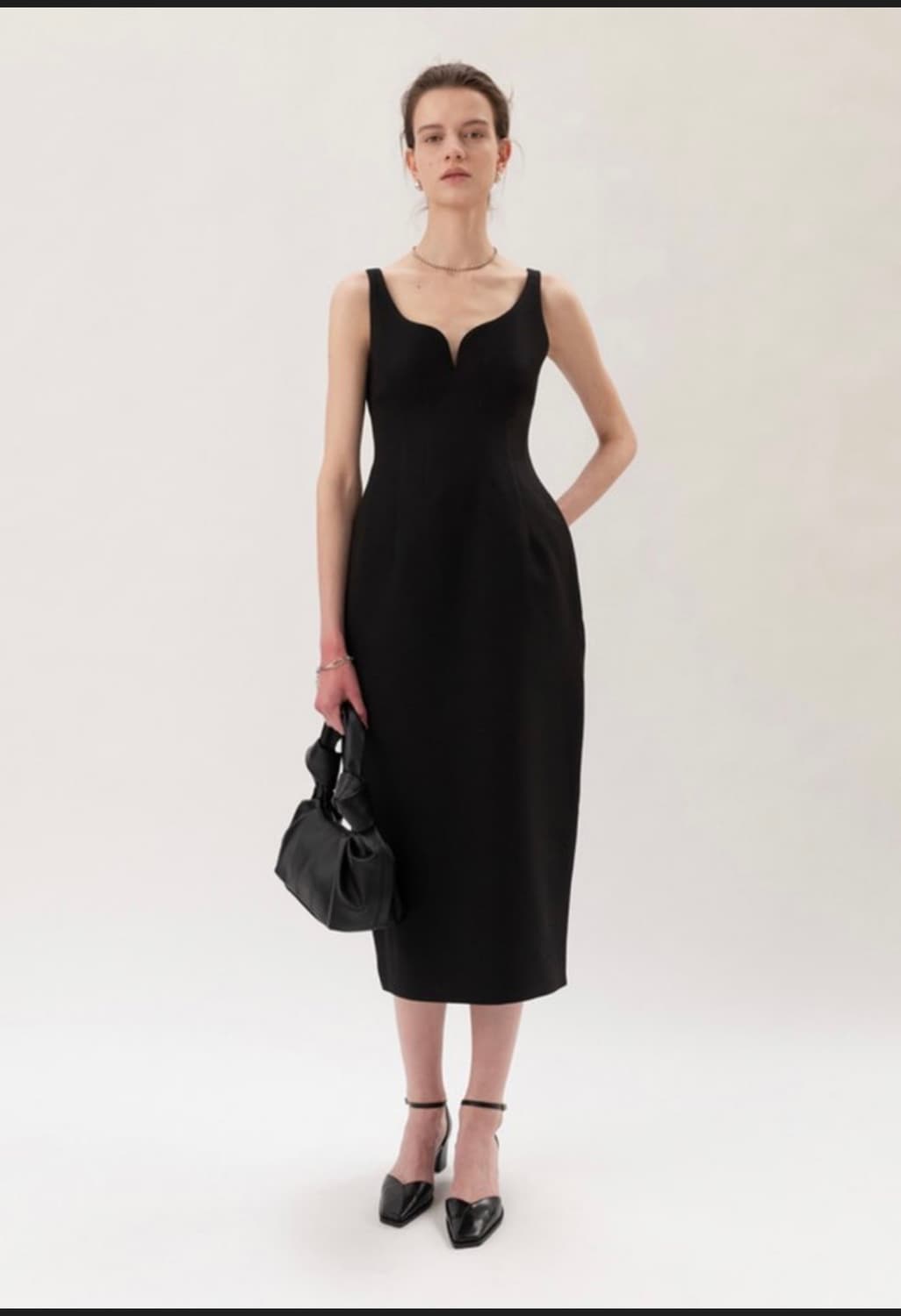 킨더살몬 볼륨 캐미솔 뷔스티에 원피스 상품이미지1