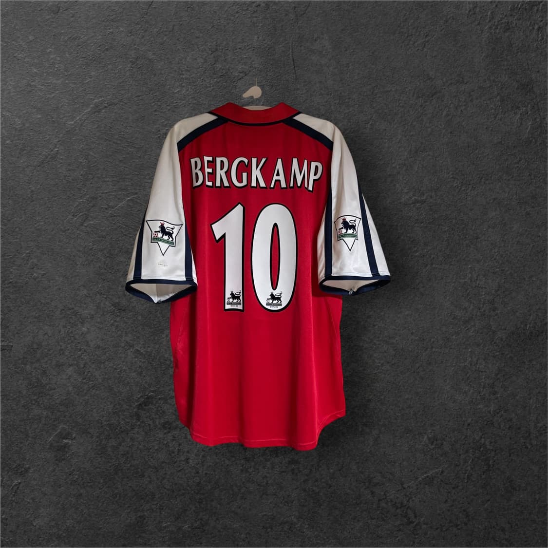 00-02 아스날 홈 리그 베르캄프 유니폼 상품이미지2