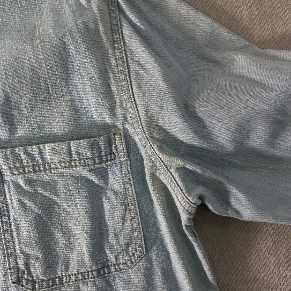 100 리바이스 데님 워크 셔츠 상품이미지5