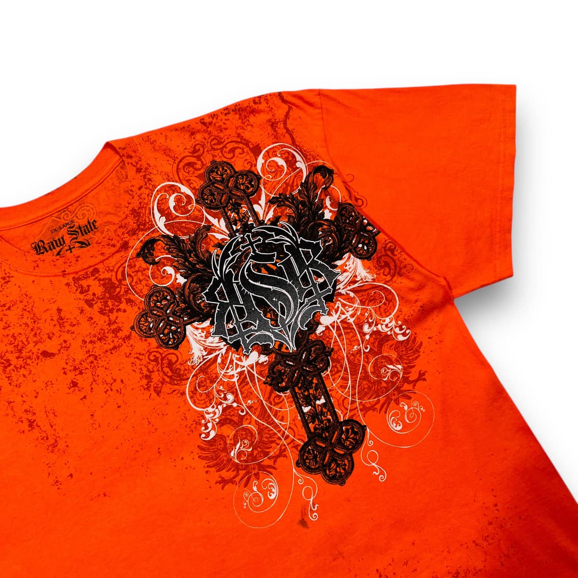 Raw State Saint Cross T-shirt 상품이미지5