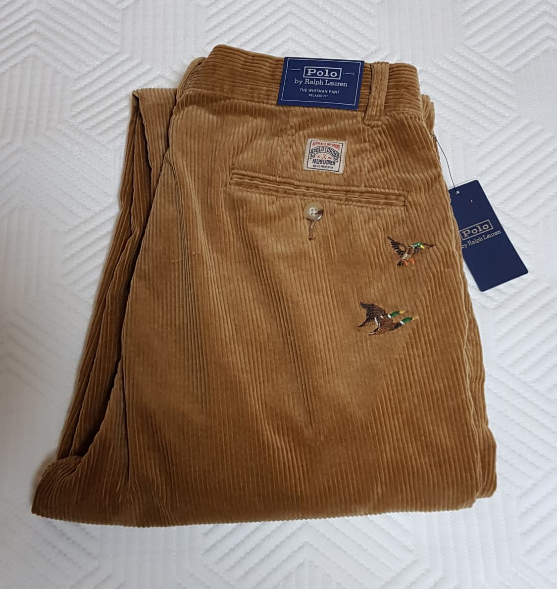 [새상품/29X30] 폴로 휘트먼 코듀로이 임브로이더 팬츠 팝니다. 상품이미지2
