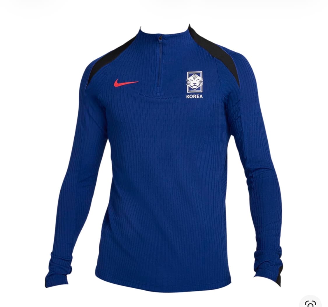 [새상품] M) 나이키 드라이핏 스트라이크 사커 니트 드릴탑 블루 상품이미지1