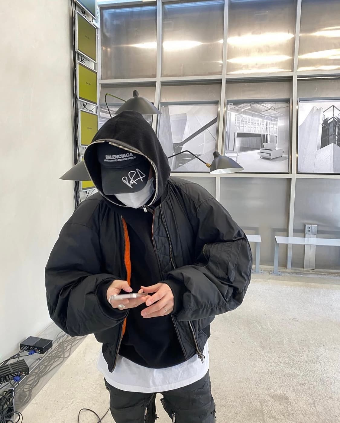 언타이틀드 아이딜 사이드 풀집 후드 상품이미지3