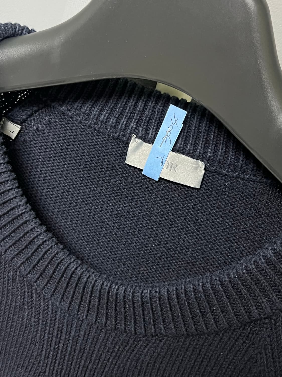 [정품] 신형, 새상품급 / L 디올 인서트 니트 상품이미지2