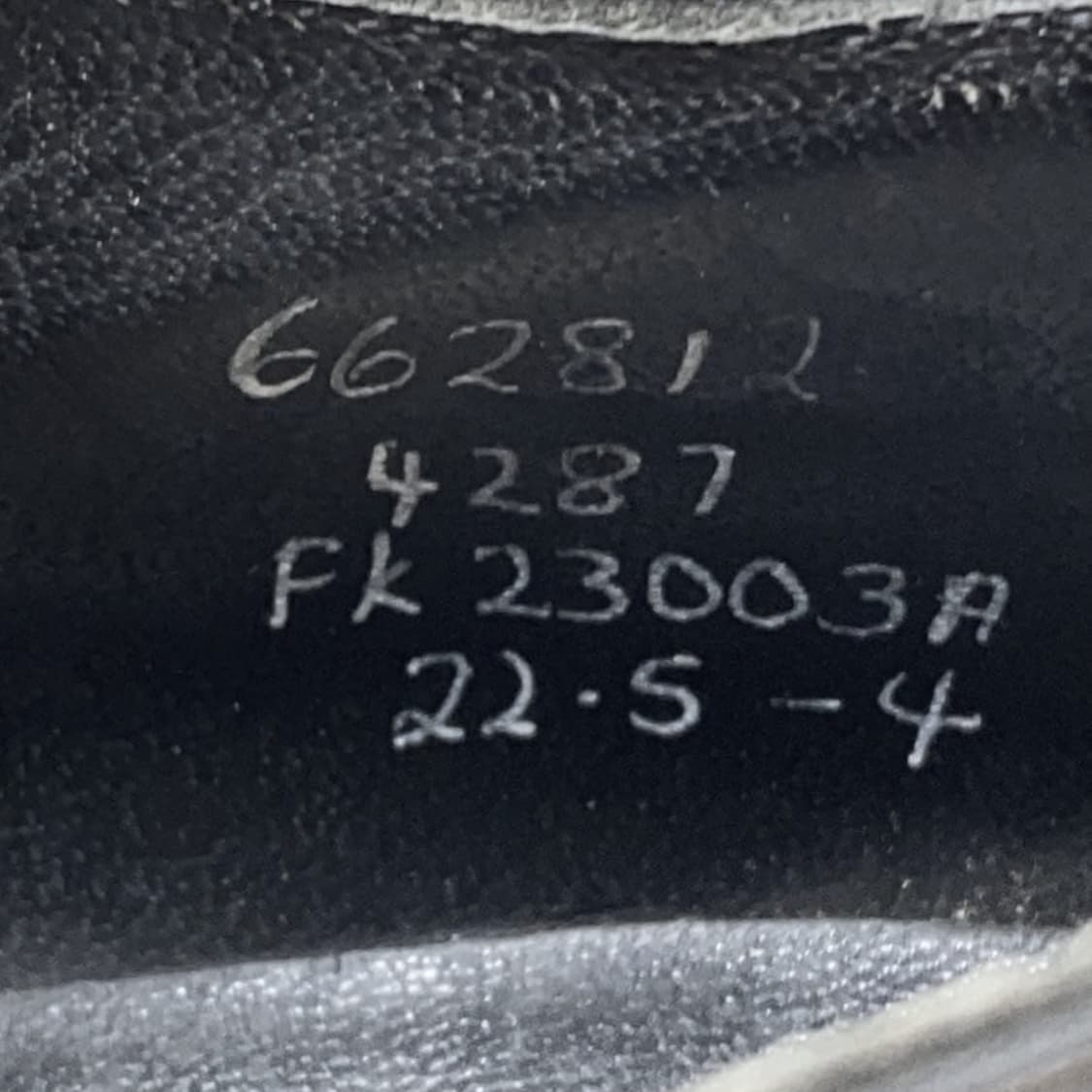 꼼데가르송 레이디스 레더 드레스슈즈 상품이미지5